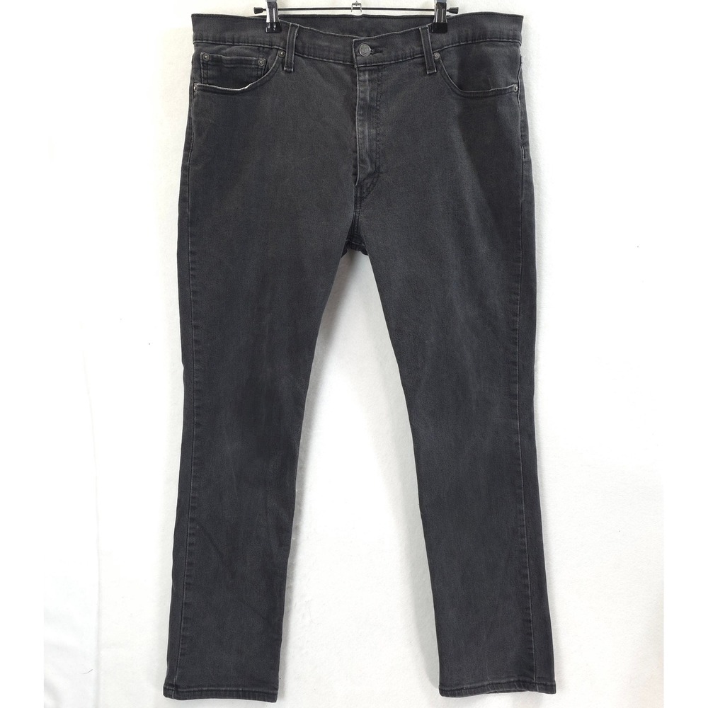 Levi's 511 Slim Fit Jeans Faded Black Mens 40x32 Modern Casual Grunge Streetwear